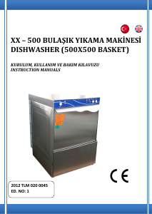Manual Maksan DW 500 Dishwasher