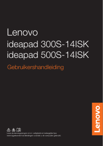 Handleiding Lenovo IdeaPad 300S-14ISK Laptop