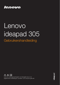 Handleiding Lenovo IdeaPad 305-15ABM Laptop