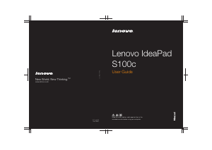 Handleiding Lenovo IdeaPad S100c Laptop