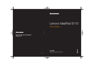 Manual Lenovo IdeaPad S110 Laptop