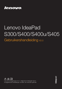 Handleiding Lenovo IdeaPad S300 Laptop