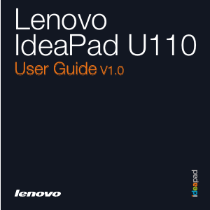 Manual Lenovo IdeaPad U110 Laptop