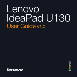 Manual Lenovo IdeaPad U130 Laptop