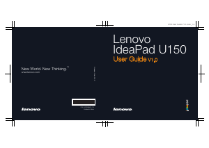 Manual Lenovo IdeaPad U150 Laptop