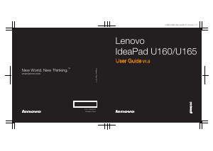 Handleiding Lenovo IdeaPad U160 Laptop