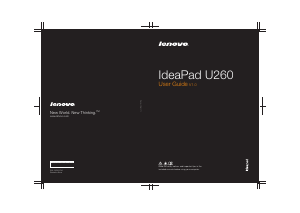 Manual Lenovo IdeaPad U260 Laptop