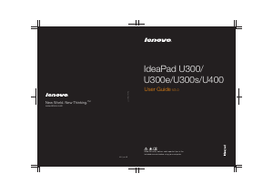 Handleiding Lenovo IdeaPad U400 Laptop