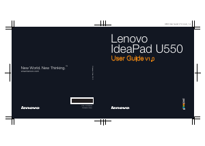 Handleiding Lenovo IdeaPad U550 Laptop