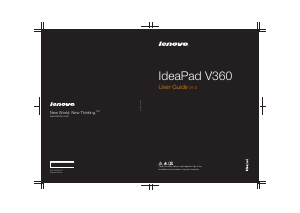 Handleiding Lenovo IdeaPad V360 Laptop