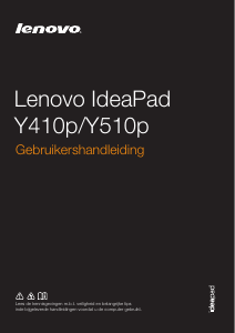 Handleiding Lenovo IdeaPad Y410p Laptop