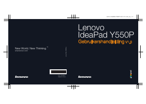 Handleiding Lenovo IdeaPad Y550P Laptop