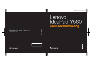 Handleiding Lenovo IdeaPad Y560 Laptop