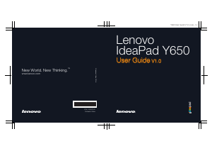 Manual Lenovo IdeaPad Y650 Laptop