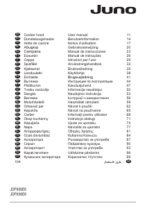 Kullanım kılavuzu Juno JDF606E6 Davlumbaz