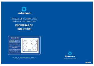 Manual de uso Indurama EI-2PVE Placa