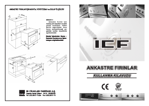 Kullanım kılavuzu ICF 6010 ICF 496 Zigana Fırın