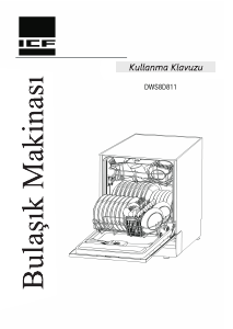 Kullanım kılavuzu ICF DSW8D811 Bulaşık makinesi
