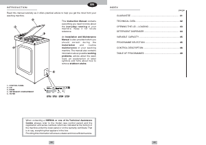 Manual Iberna ITL 1013 T Washing Machine