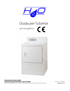 Manuale H2O Italia 514820IT Asciugatrice