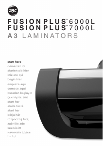Brugsanvisning GBC Fusion Plus 6000L Lamineringsmaskine