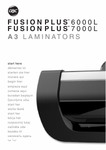 Bruksanvisning GBC Fusion Plus 7000L Laminator