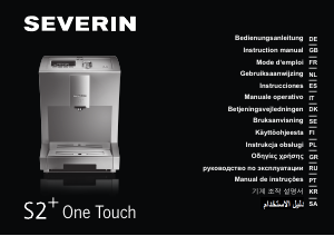 Manual Severin KV 8021 Coffee Machine