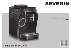 Manual Severin KV 8062 Piccola Premium Coffee Machine