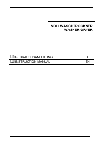 Bedienungsanleitung Privileg PWD 1646 Waschtrockner