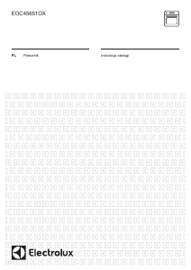 Instrukcja Electrolux EOC45651OX Piekarnik