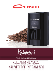 Kullanım kılavuzu Conti CKM-500 Kahve makinesi