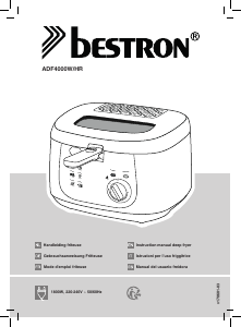 Manual de uso Bestron ADF4000HR Freidora