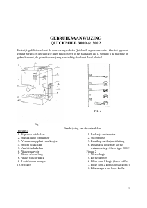 Handleiding Quick Mill 3000 Espresso-apparaat