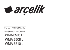 Handleiding Arçelik WMA 6506 D Wasmachine