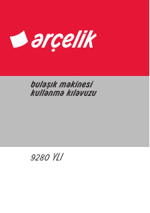 Kullanım kılavuzu Arçelik 9280 YLI Bulaşık makinesi