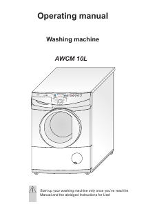 Manual Amica AWCM 10L Washing Machine