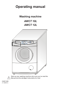 Handleiding Amica AWCT 12L Wasmachine