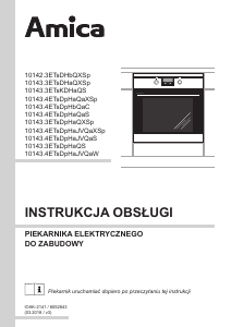 Instrukcja Amica EBI 8562 AA Piekarnik