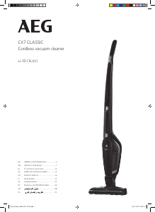 Manual AEG CX7-1-30IW Vacuum Cleaner