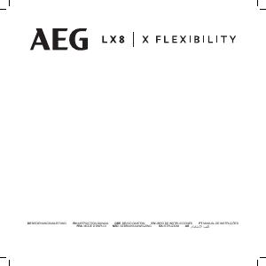 Manual AEG LX8-2-CR-A Vacuum Cleaner