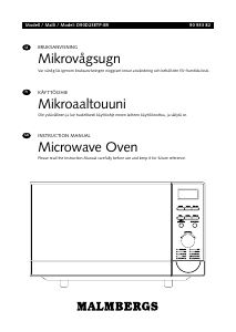 Manual Malmbergs D90D23ETP-B5 Microwave