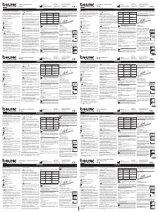 Manuale Beurer FT45 Termometro