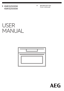 Manuale AEG KMK525000M Forno