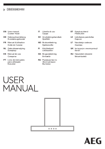 Manual de uso AEG DBE6980HM Campana extractora