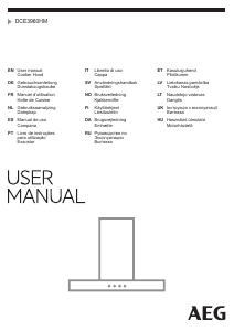 Manual de uso AEG DCE3960HM Campana extractora