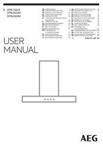 Manuale AEG DPB2620M Cappa da cucina