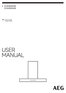 Handleiding AEG DVK6680HB Afzuigkap