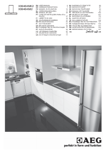 Manuale AEG X99464MK2 Cappa da cucina