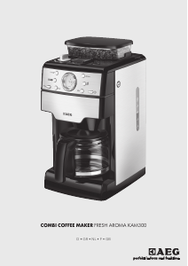 Manual AEG KAM300 Coffee Machine