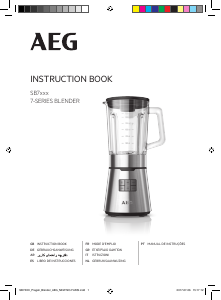 Manual AEG SB7-8000 Liquidificadora